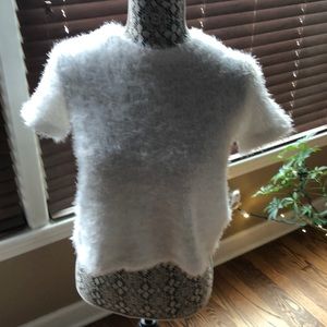 Zara furry sweater!